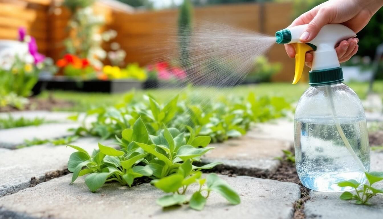 Découvrez comment préparer un désherbant naturel maison efficace avec notre recette simple au vinaigre et au sel. Éliminez les mauvaises herbes de manière écologique et économique tout en préservant votre jardin.